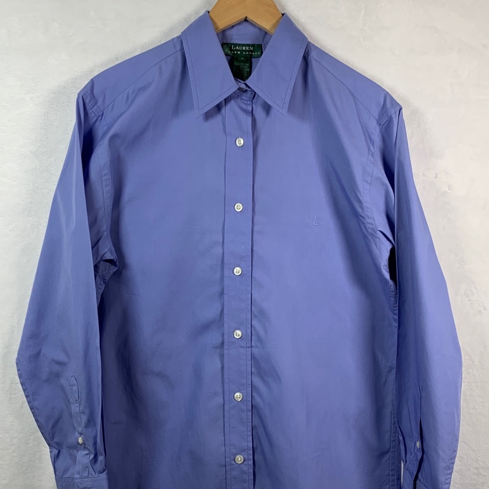 Lauren Ralph Lauren Women’s Button up Size 6 Blue